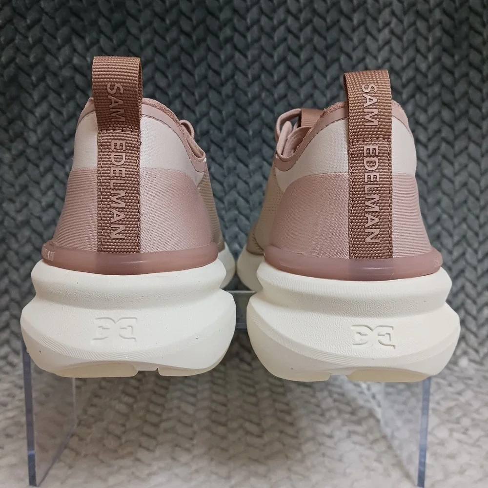 Sam Edelman Sarita Beige Rose Women's Walking Running Performance Shoes Size 7.5